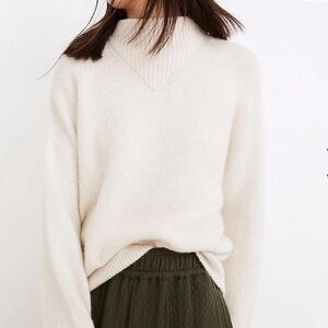 Madewell Dillon Mockneck Pullover Sweater